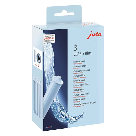 JURA Claris Water Filter – Blue 3 Pack