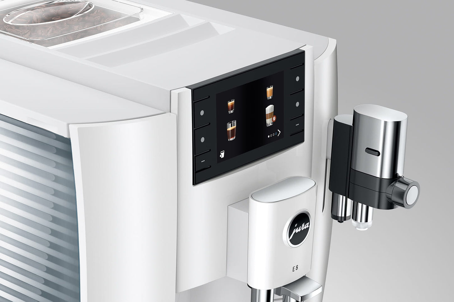 JURA E8 Piano White